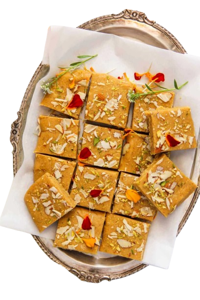 besan burfi